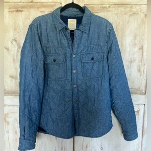 Scotch & Soda quilted shirt jacket (M)